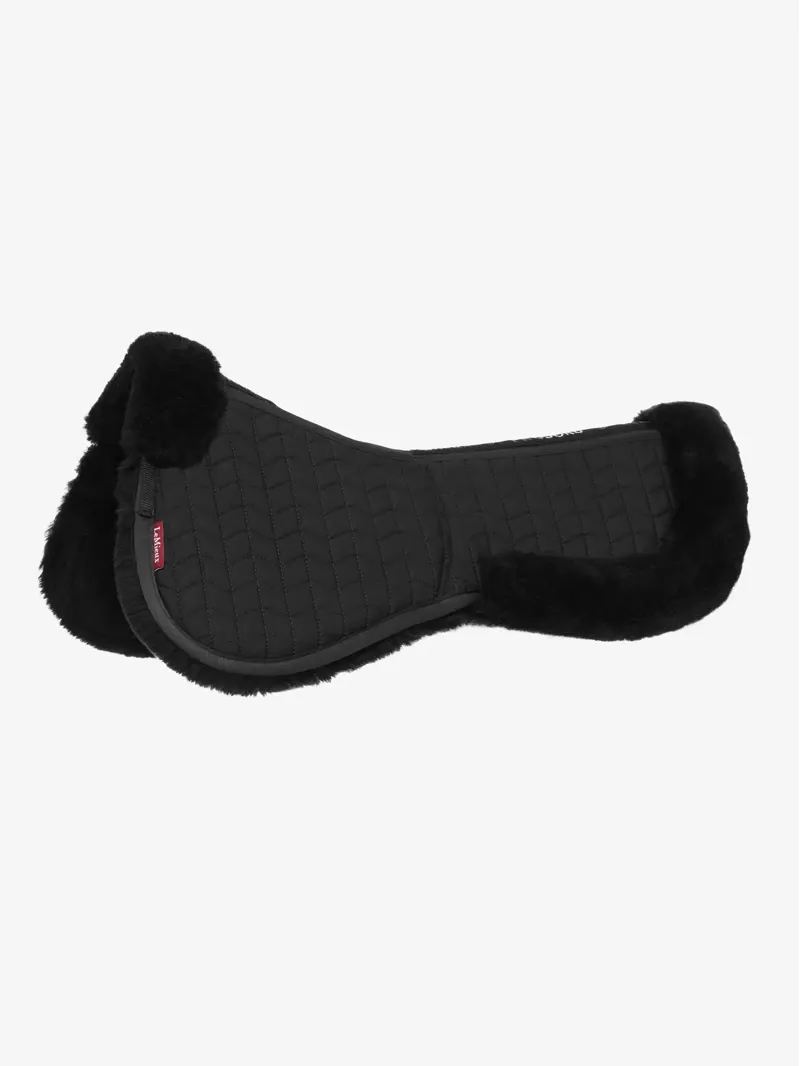 LeMieux Merino+ ProSorb 2 Pocket Half Pad - Black/Black-3