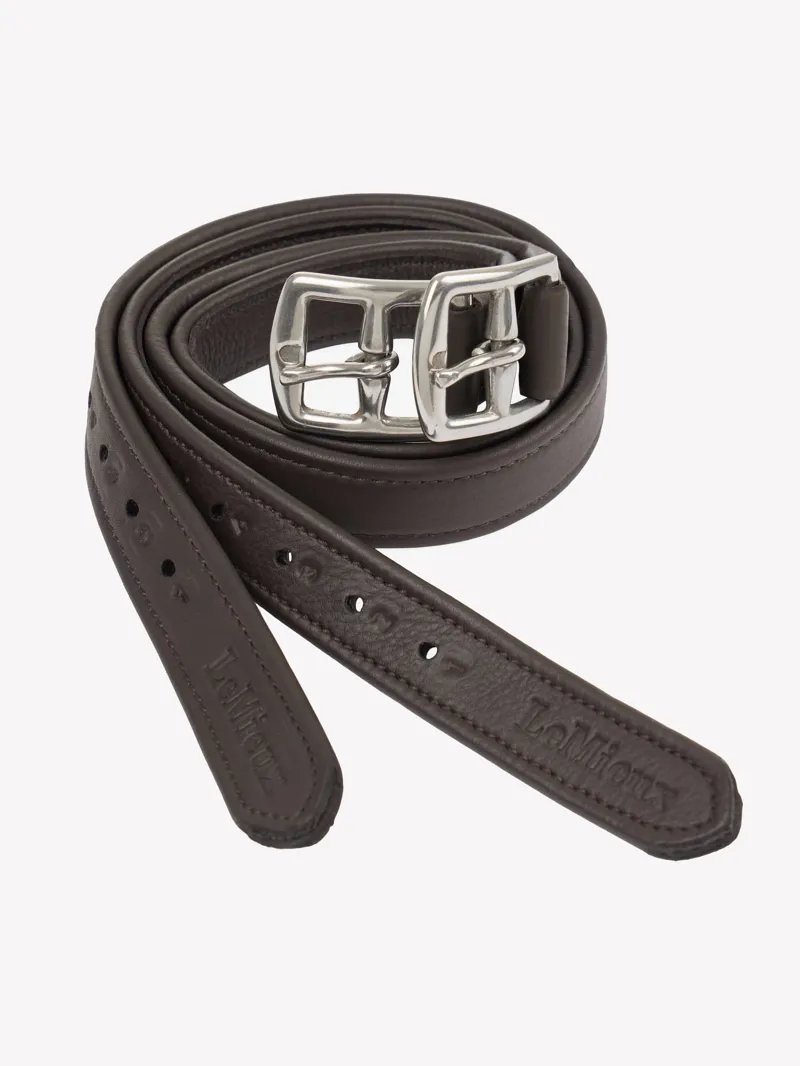 LeMieux Children's Stirrup Leathers - Brown