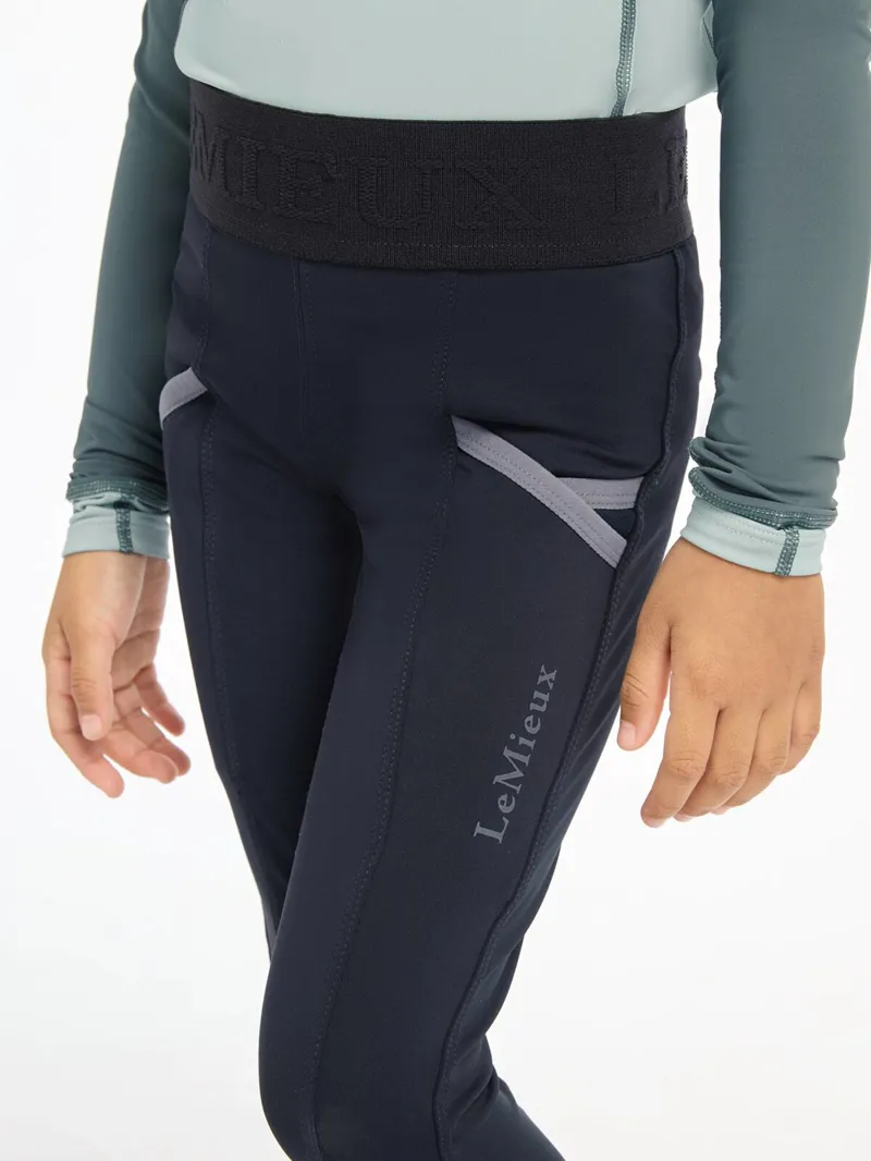 LeMieux Mini Pull Ons - Navy-2