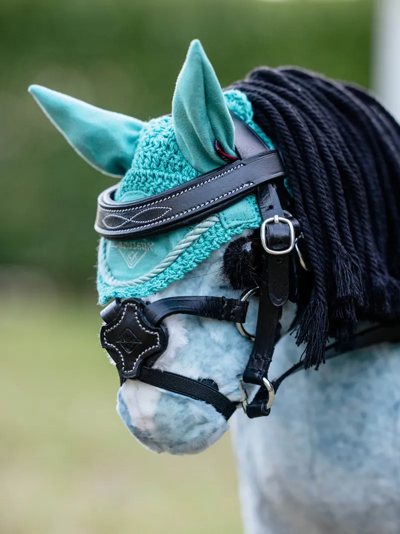 LeMieux Toy Pony Fly Hood - Lagoon-1