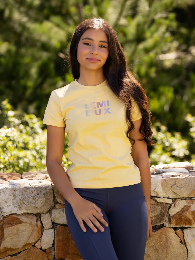 LeMieux Young Rider Arianna T-Shirt - Mimosa-1