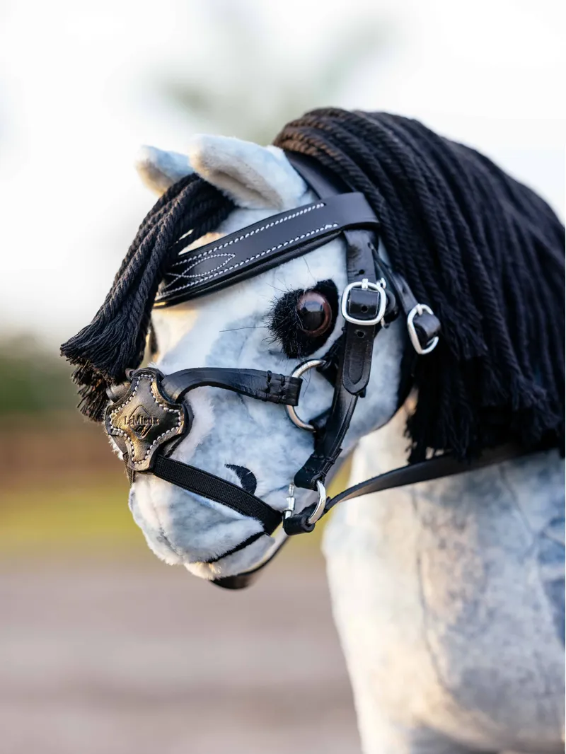 LeMieux Toy Pony Grackle Bridle - Black-1