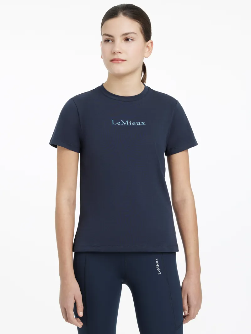 LeMieux Young Rider Classique T-Shirt - Navy