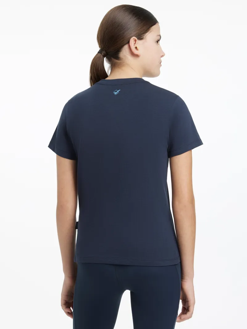 LeMieux Young Rider Classique T-Shirt - Navy-3
