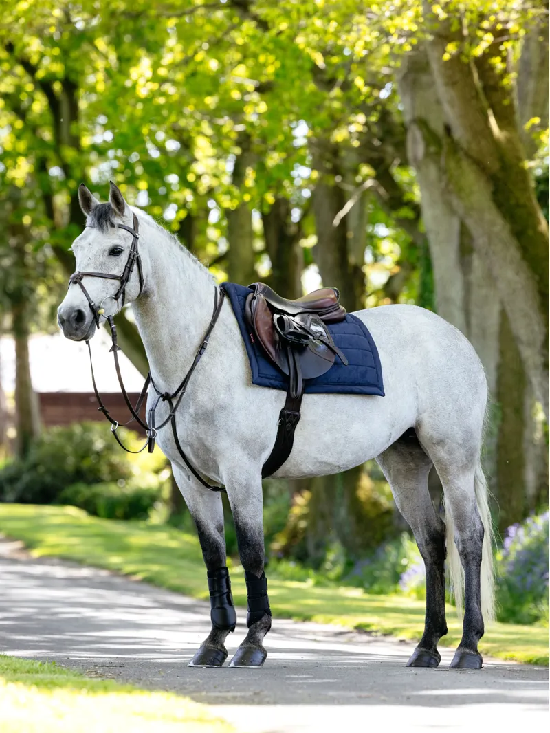 LeMieux Pillow Pad Saddlepad - Navy-1