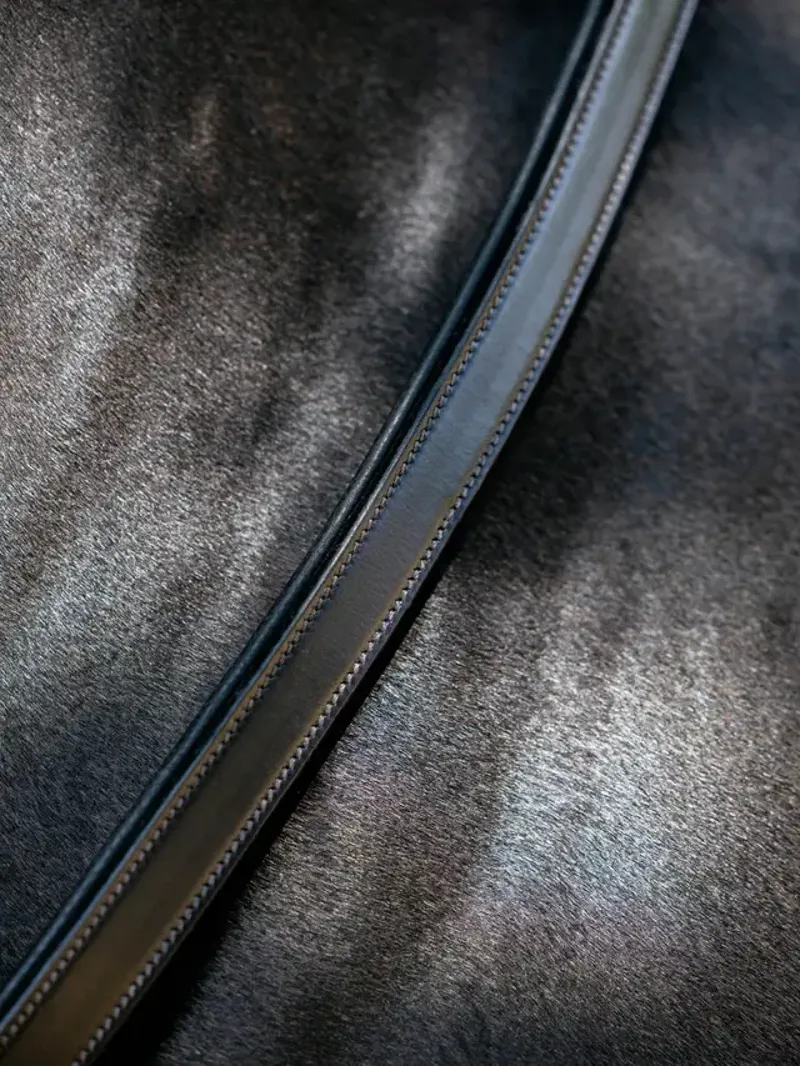 LeMieux Leather Neck Strap Brown-1