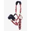 LeMieux Mini Vogue Headcollar and Leadrope - Cranberry
