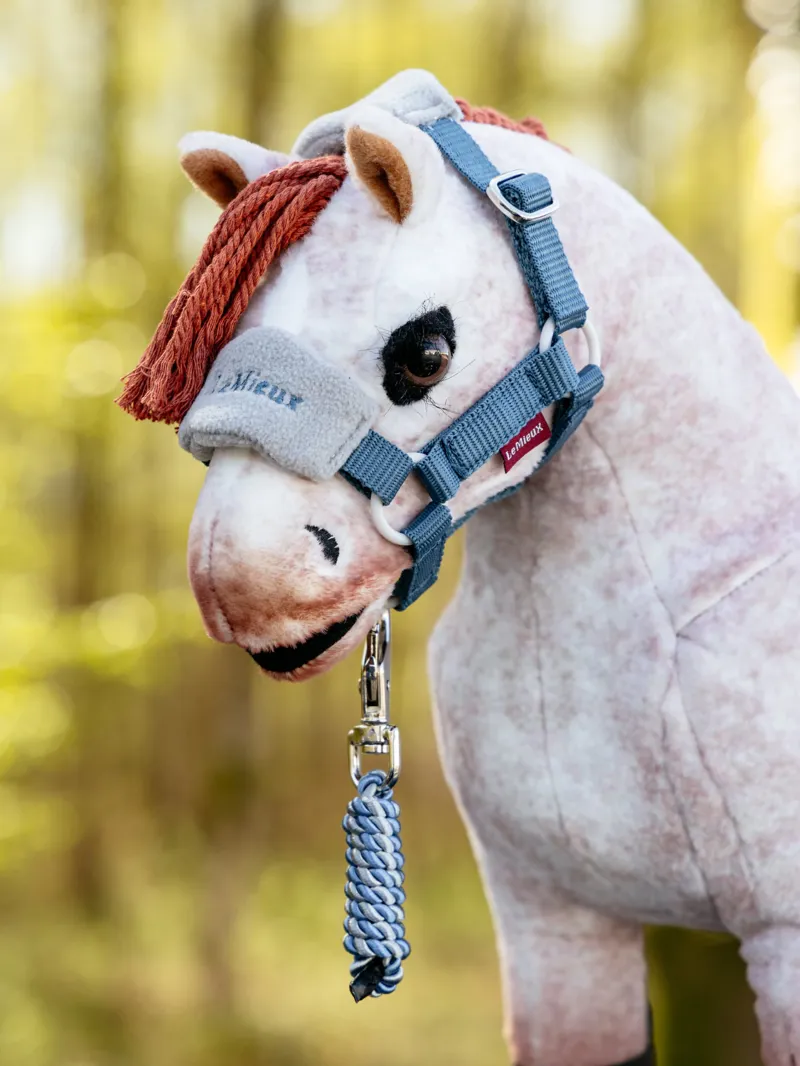 LeMieux Toy Pony Vogue Headcollar and Leadrope - Ice Blue-1
