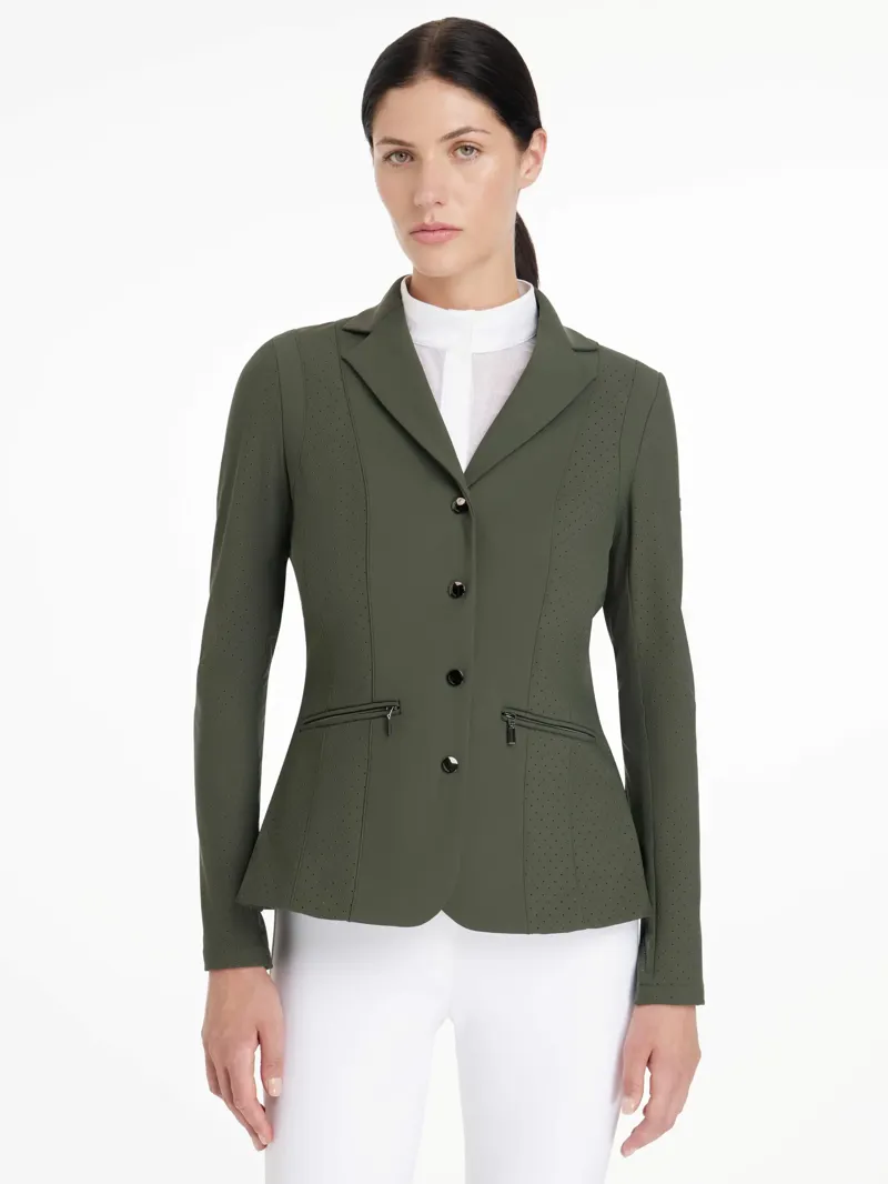LeMieux Jessica Mesh Show Jacket Pine Green