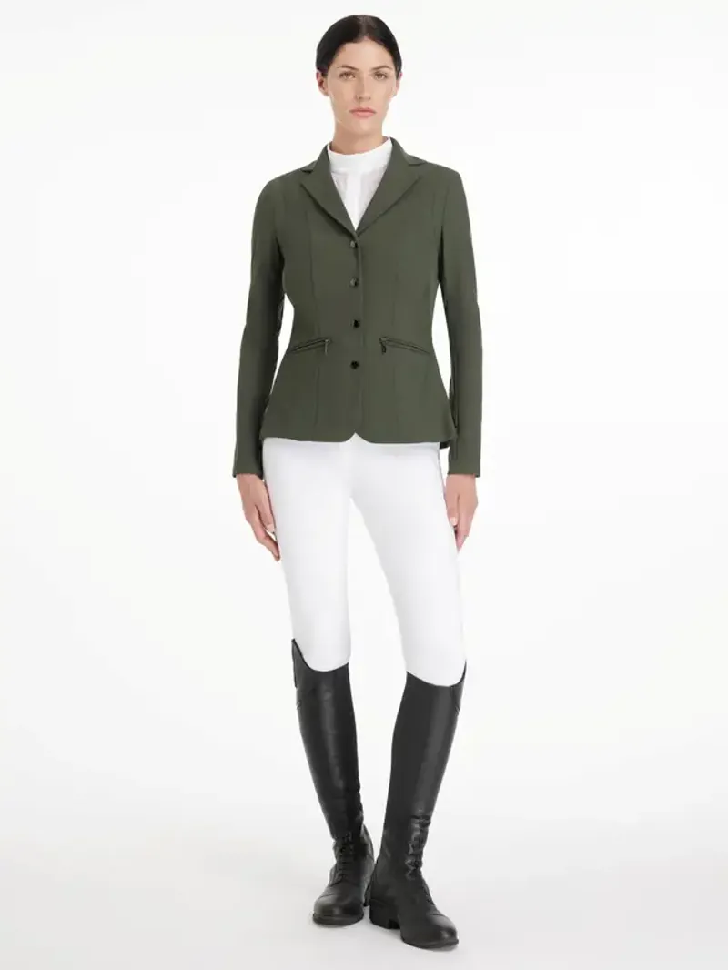 LeMieux Jessica Mesh Show Jacket Pine Green-3