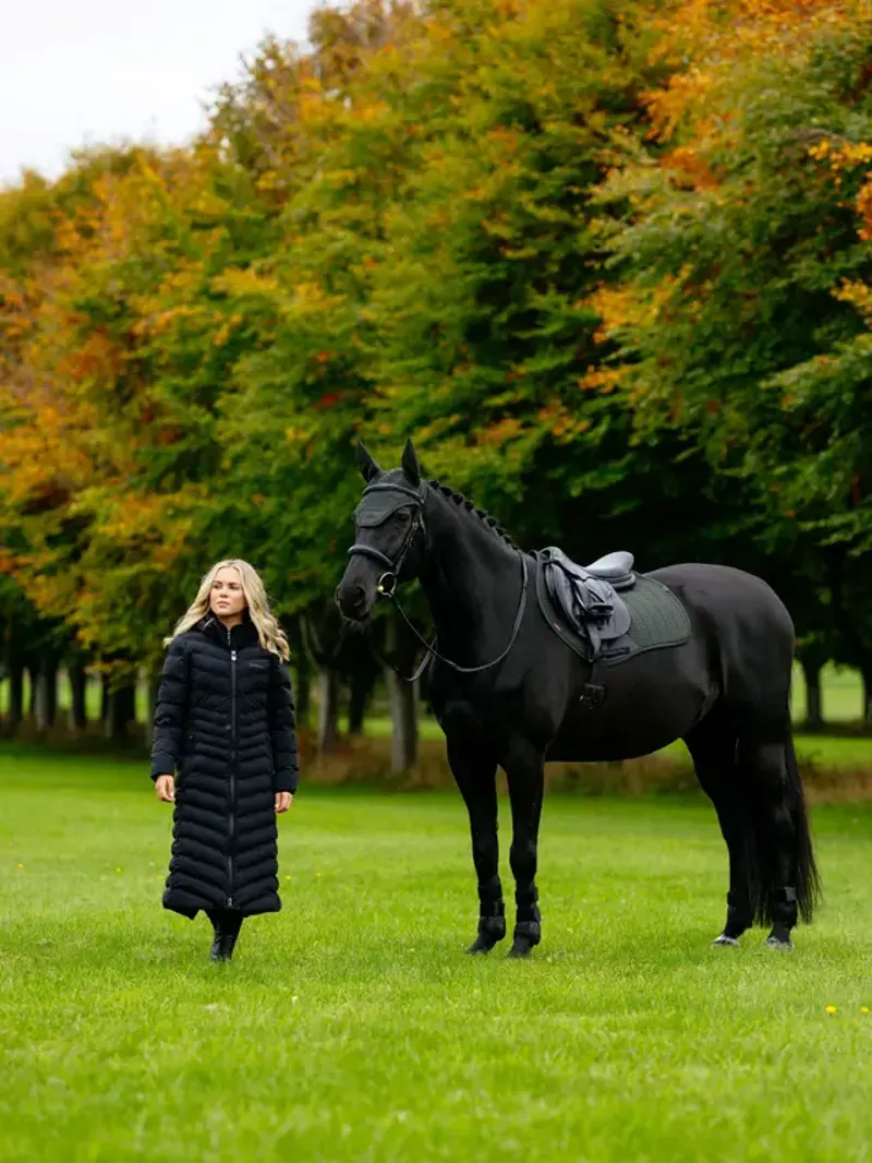 LeMieux Essence Eurojump Square - Pine Green Large-2