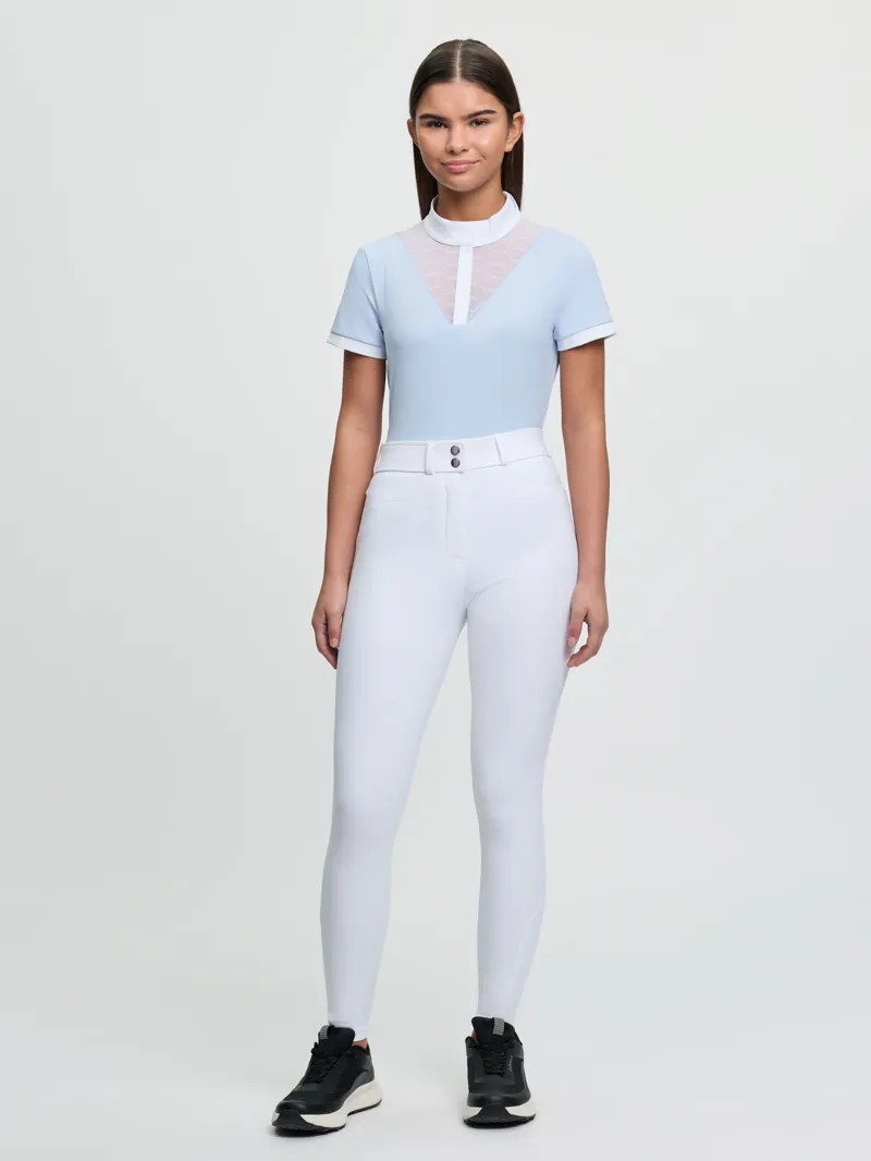 Lemieux Young Rider Izzy Full Seat Breech - White-2