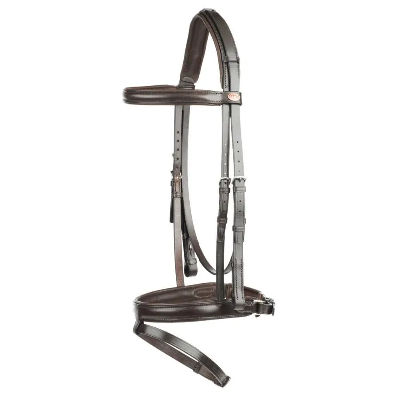 Jeffries Premium Flash Bridle Black