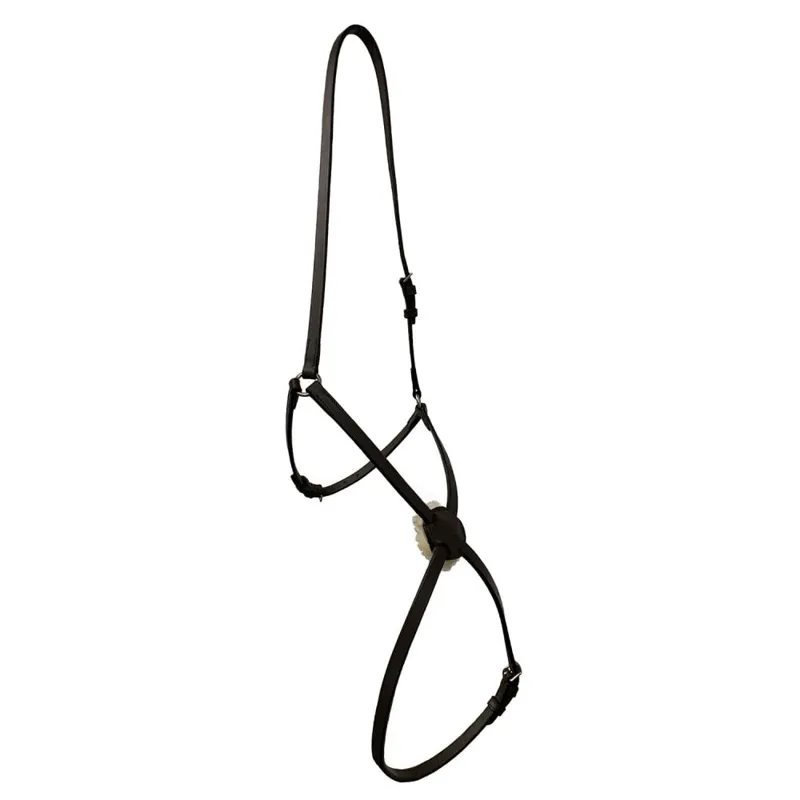 English Leather Mexican Grackle Noseband Brown