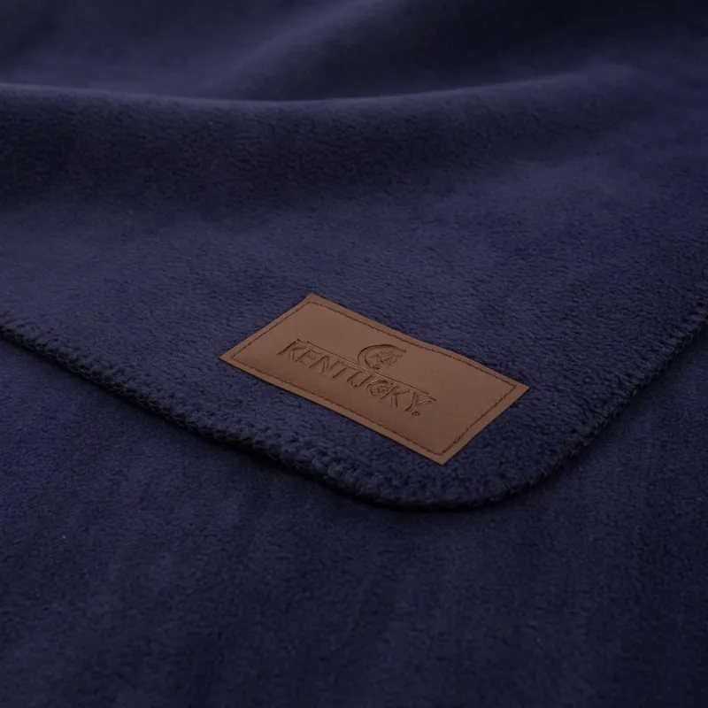 Kentucky Heavy Fleece Square Rug Large in Navy-3