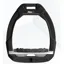 Flex-On Safe-On Ultra Grip Safety Stirrups - Black/Grey/Grey