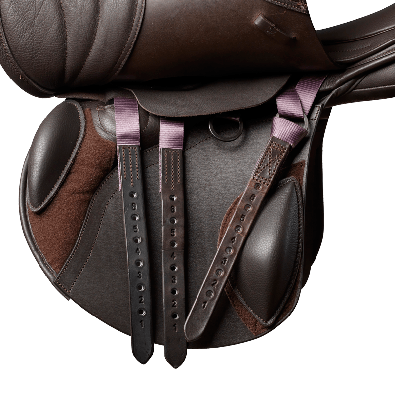 Kent and Masters S Series Pony Jump Saddle - Black-1