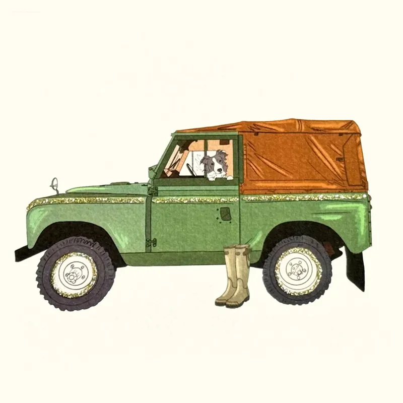 English Graphics 'Land Rover' Card-1