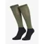 LeMieux Competition Socks 2 Pack Kids in Rosemary