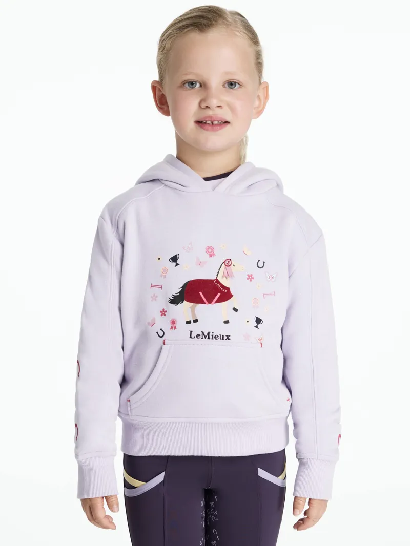 LeMieux Mini Romi Hoodie in Lilac-1