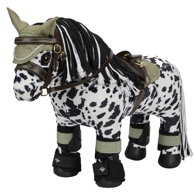 LeMieux Mini Toy Pony Overreach Boots in Black-2