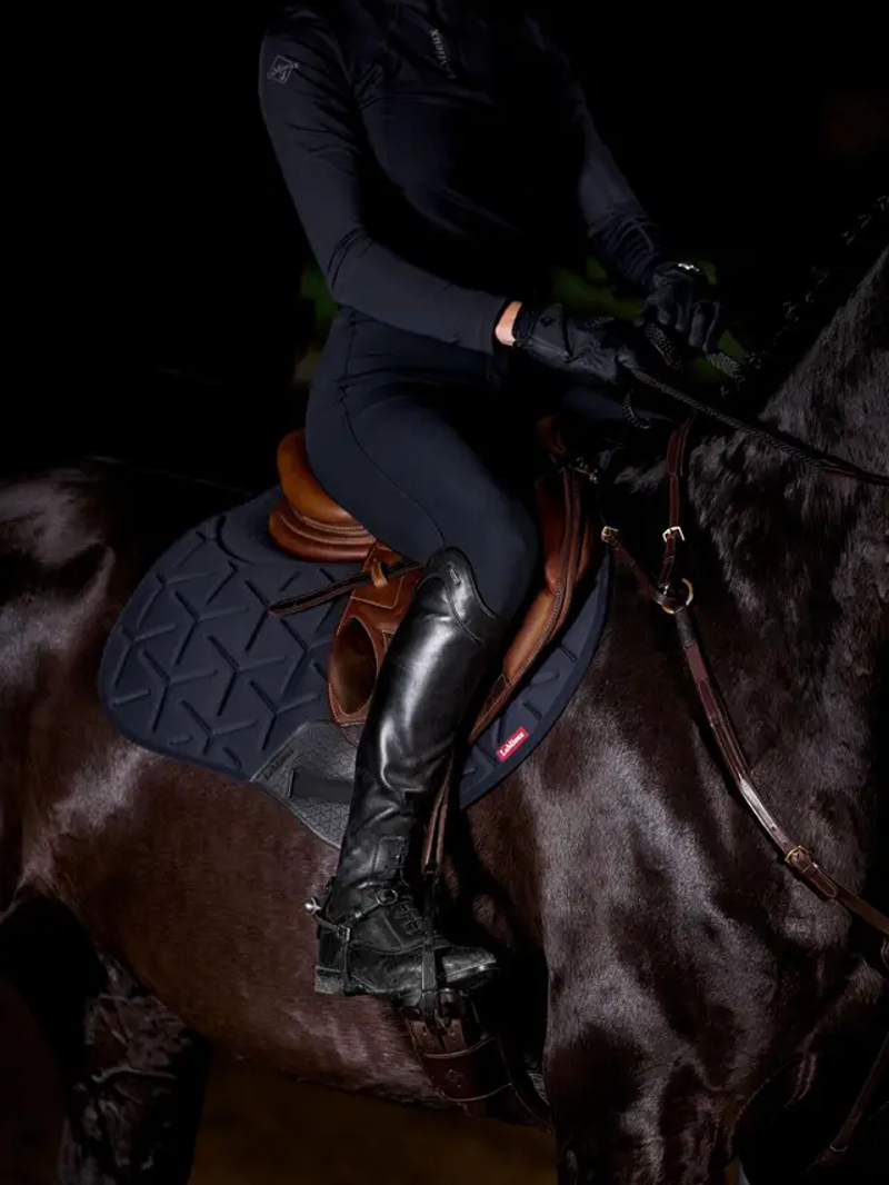 LeMieux ProForm Moulded Close Contact Saddle Pad Large - Navy-2