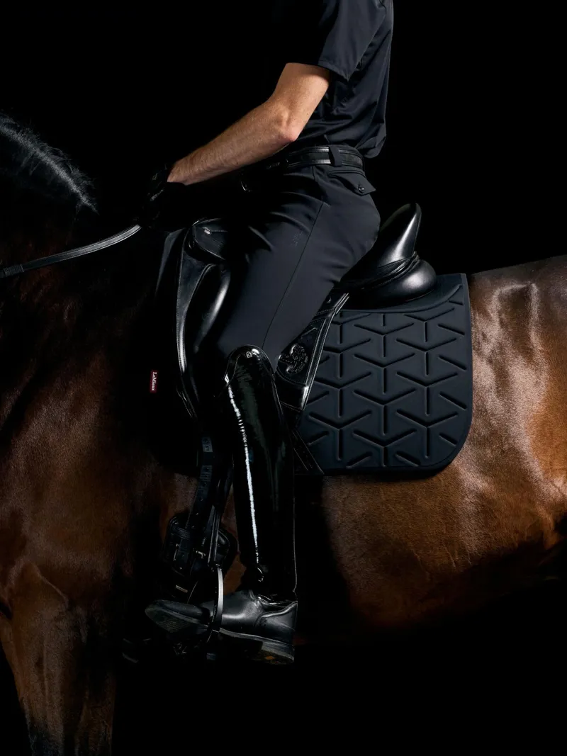 LeMieux ProForm Moulded Dressage Pad Large - Black-1