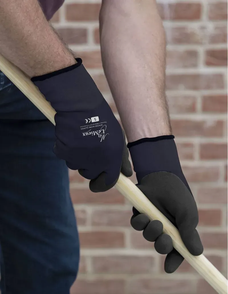 Lemieux Thermal Work Gloves in Navy-1
