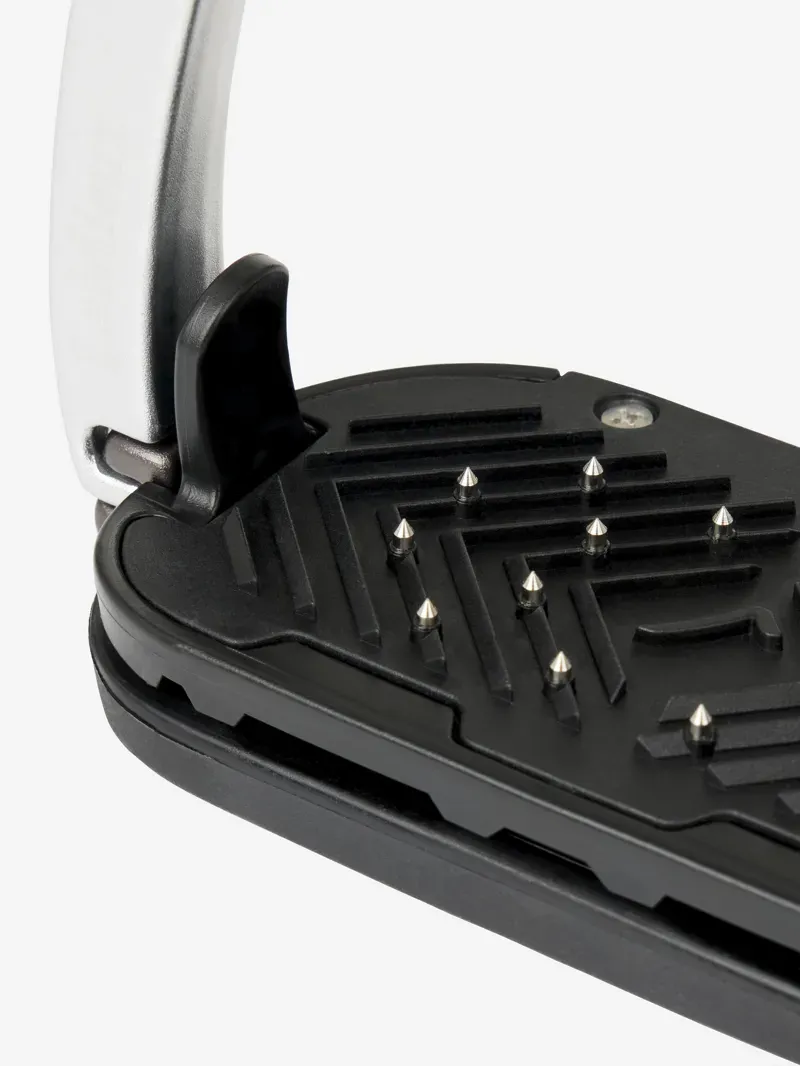 Lemieux Vector Control Stirrup Carbon - Silver-2