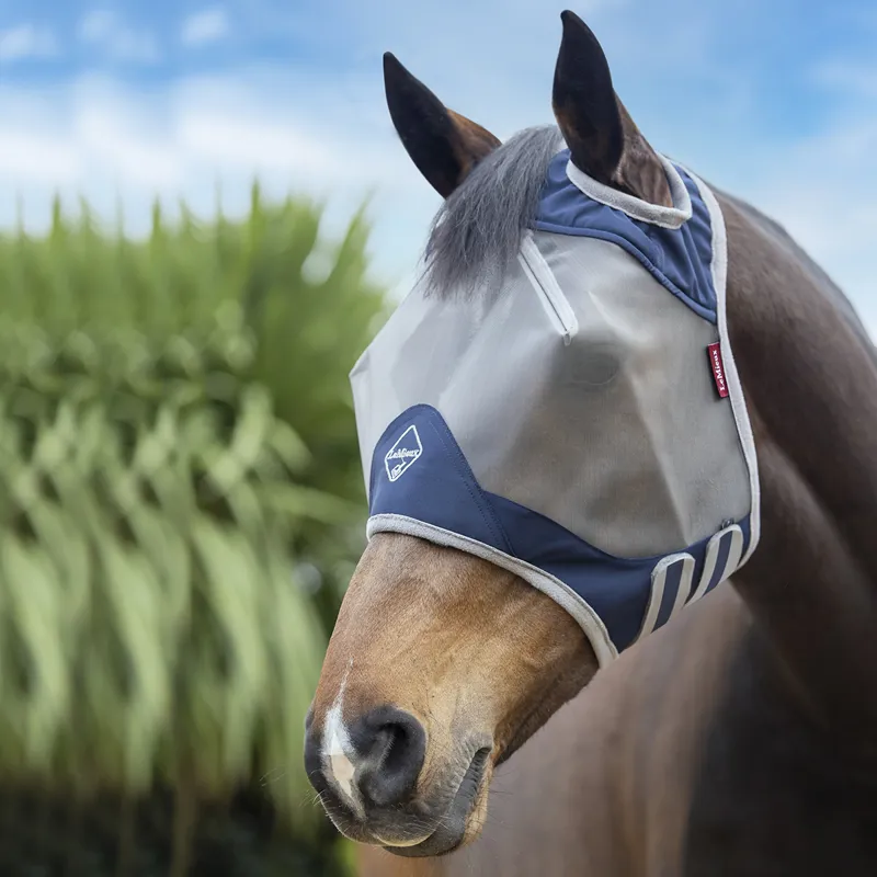 LeMieux Armour Shield Pro Standard Fly Mask - Navy