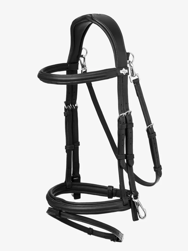 LeMieux Kudos Work Bridle - Black-1