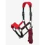 Lemieux Vogue Fleece Headcollar and Rope Chilli