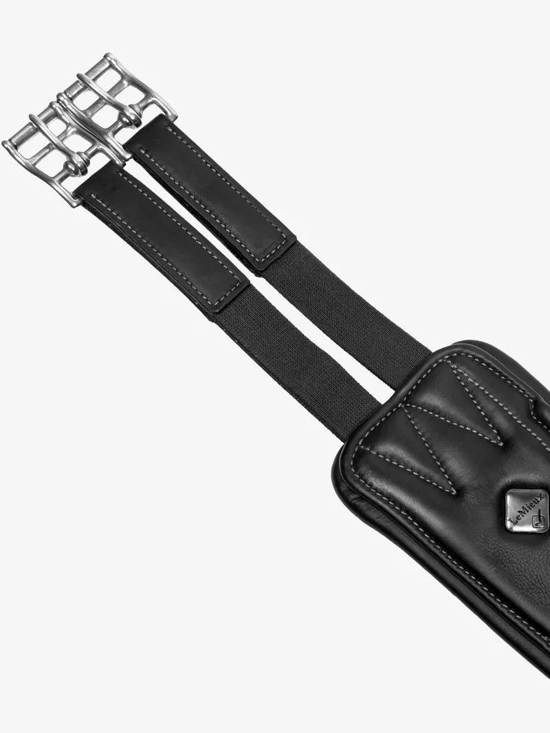 LeMieux Gel-Tek Anatomic Jumping Girth - Black-2