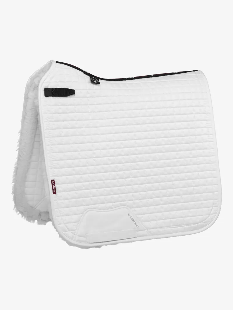 LeMieux Sensitive Dressage Square - White - Large