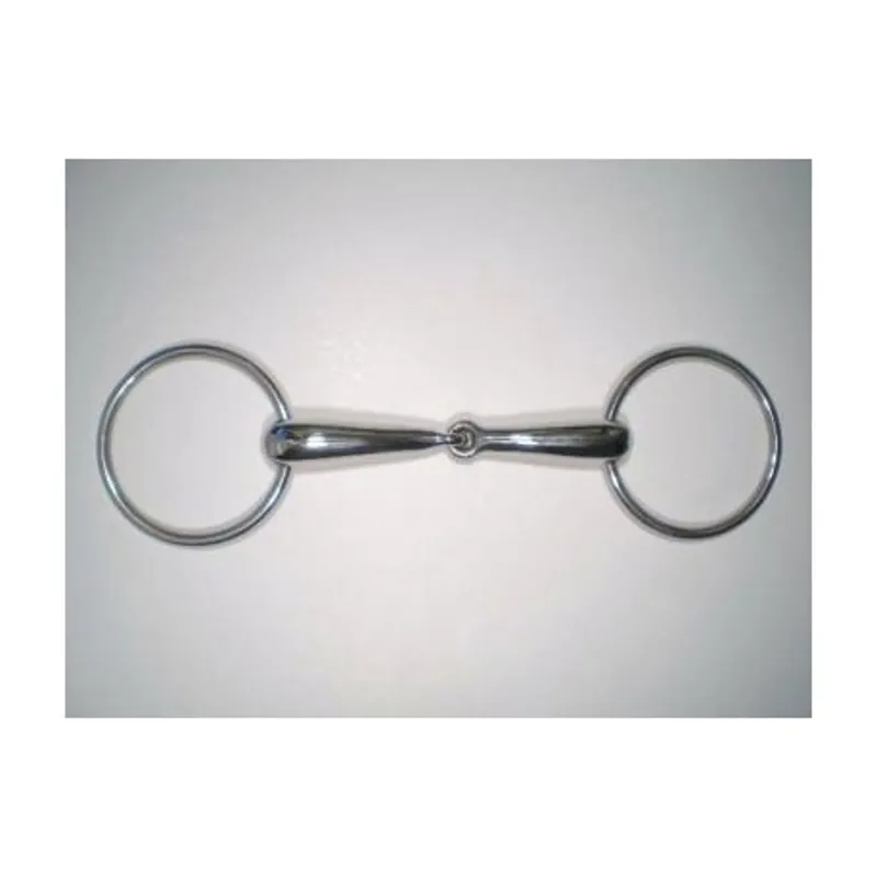 Sheldon Loose Ring Jointed Hollow Snaffle 
