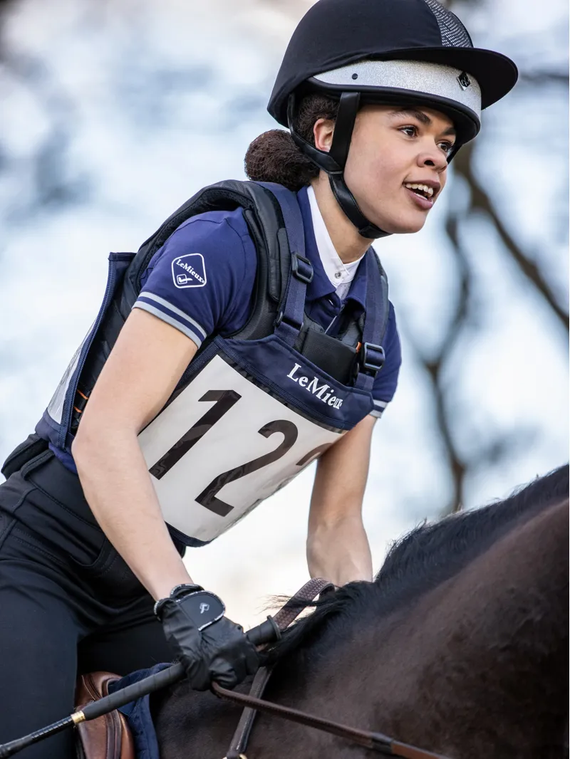 LeMieux Eventing Bib - Navy-1