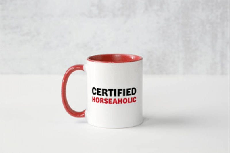 'Horseaholic' Mug