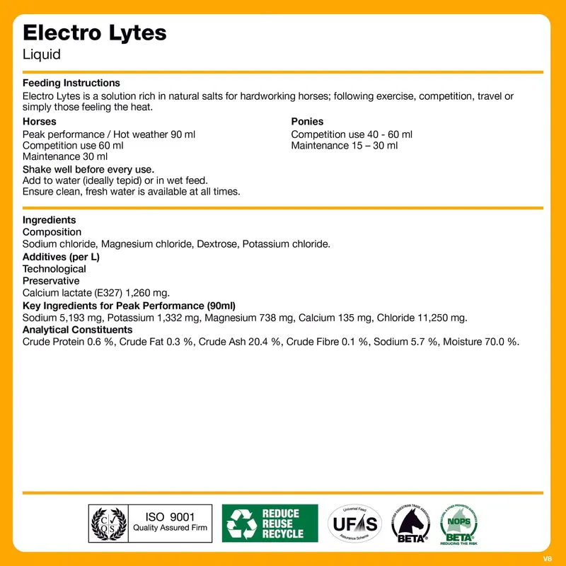 NAF Electro Lytes Liquid 1lt-1