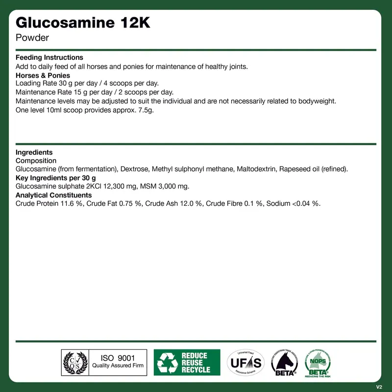 NAF Glucosamine 12000 plus MSM 900g-1