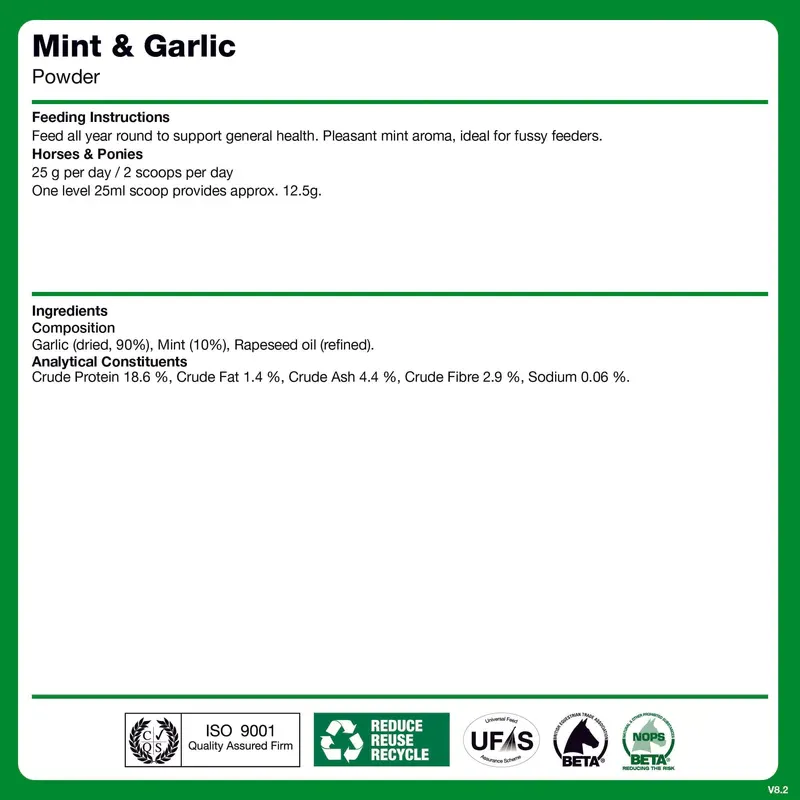 NAF Mint and Garlic Refill - 2KG-1