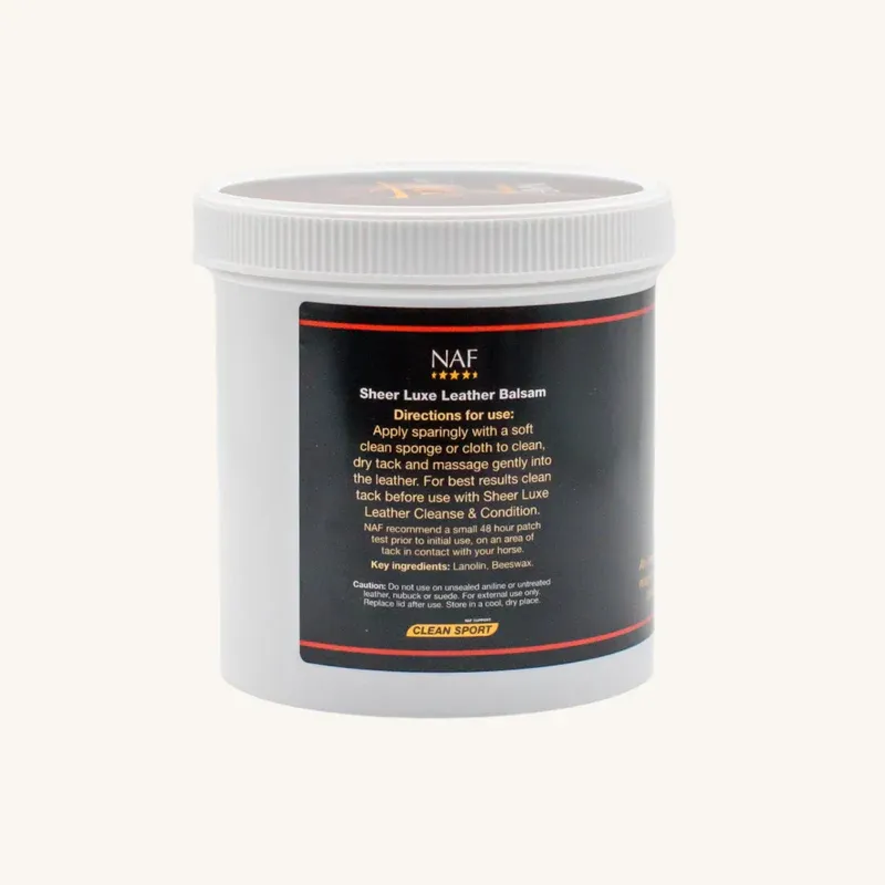 NAF Sheer Luxe Leather Balsam 400g-2