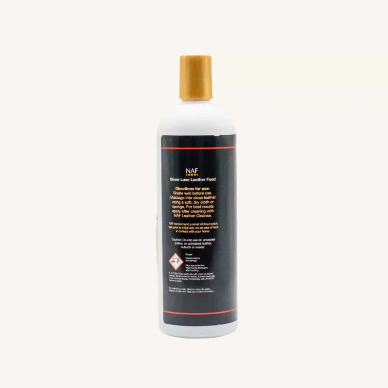 NAF Sheer Luxe Leather Food 500ml-2