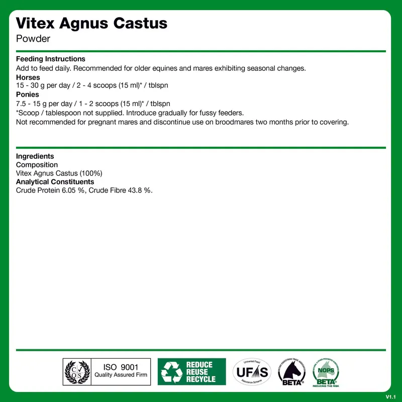 NAF Vitex Agnus Castus Powder -1