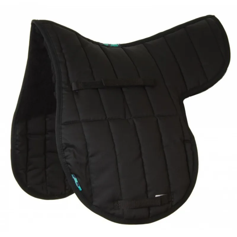 NuuMed HiWither 1/2 Wool GP Numnah 12oz Black