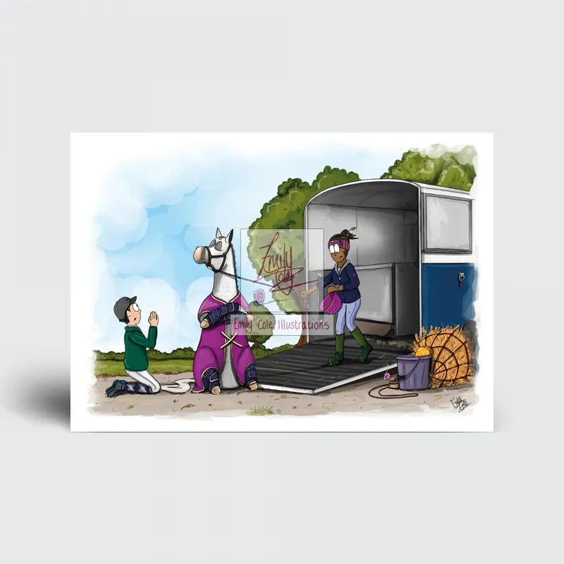 Emily Cole - 'Not today' Greeting Card