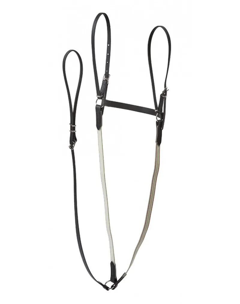 O.Shepherd Synthetic Elastic Breastplate - Black