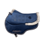 Equipad Opulence Jump Saddle Pad - Navy with Grey Fur