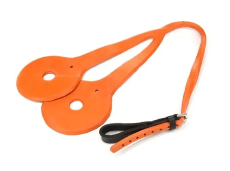 Dever Classic Australian Noseband- Orange 