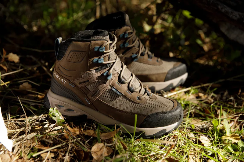 Ariat Womens Traverse Mid H2O - Brown Bark-7