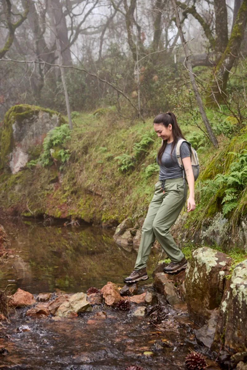 Ariat Womens Traverse Mid H2O - Brown Bark-8